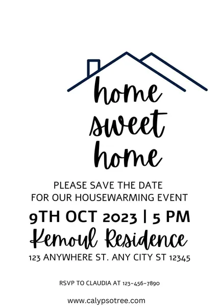 Free Printable Housewarming Invitations Templates 03