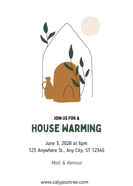 Free Printable Housewarming Invitations Templates 04