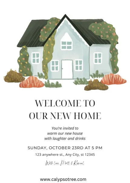 Free Printable Housewarming Invitations Templates 07