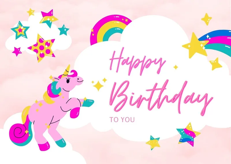 Funny Birthday Card Template