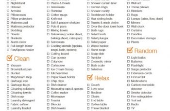 9+ Amazing Apartment Checklist (Free Template, Word, Excel, PDF)