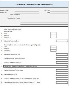 Order Form Template 14