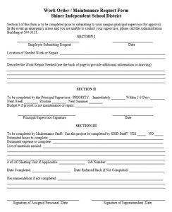 Order Form Template 8
