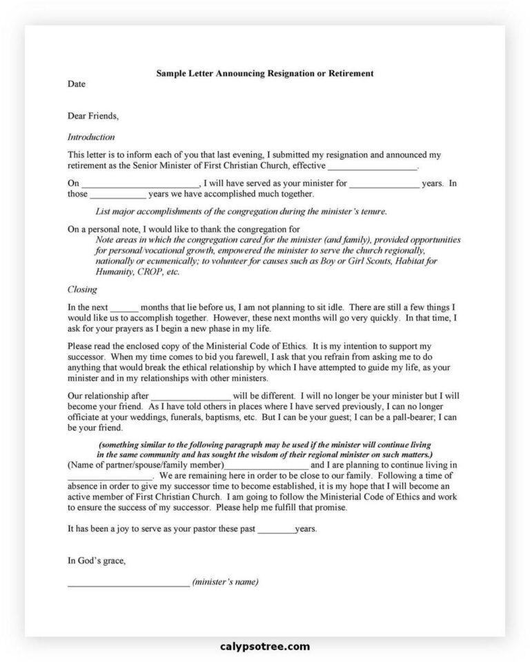 40 Amazing Retirement Announcement Emails & Letters (Free Template ...