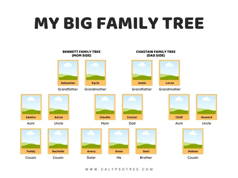 Sample Family Tree Template 04