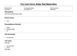 10 Free Test Case Template in Software Testing ( Word, PDF, Excel ...