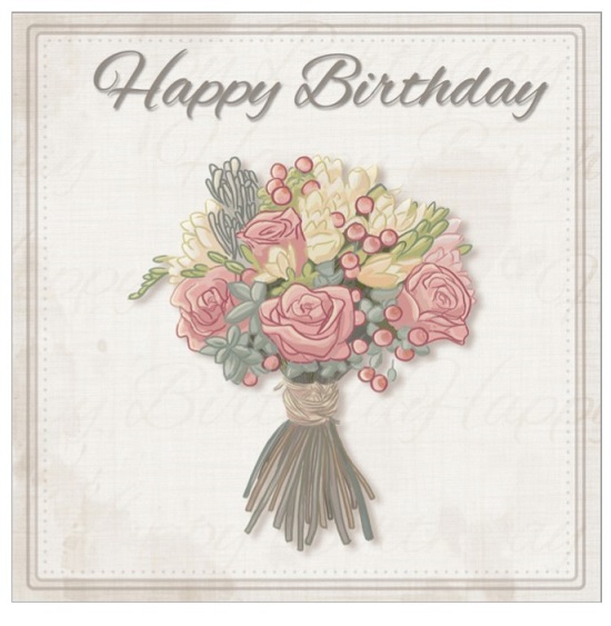 birthday card template free download