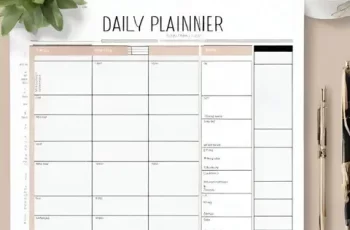 14+ Daily Planner Template Free Printable (PDF, Word & Excel)