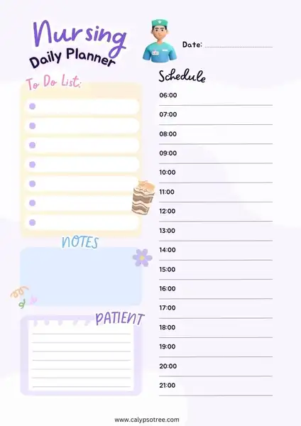 daily planner template free printable 03