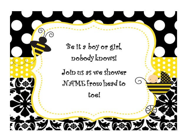 gender reveal party invitations