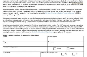 16+ Amazing Leave Of Absence (Free Template & Form)