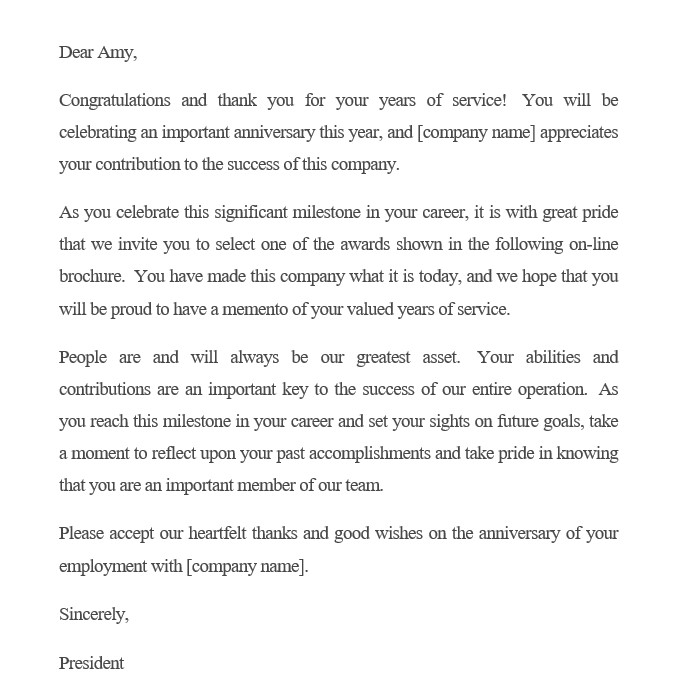 Recognition Letter Example - recognition letters templates