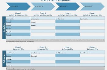14 Free Sample Work Plan Templates (PPT, Excel, Word & Printable)