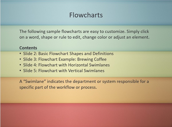 Flow Chart Template Power Point