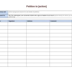 17 Free Petition Templates