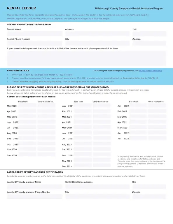 Emergency Rental Assistance Program