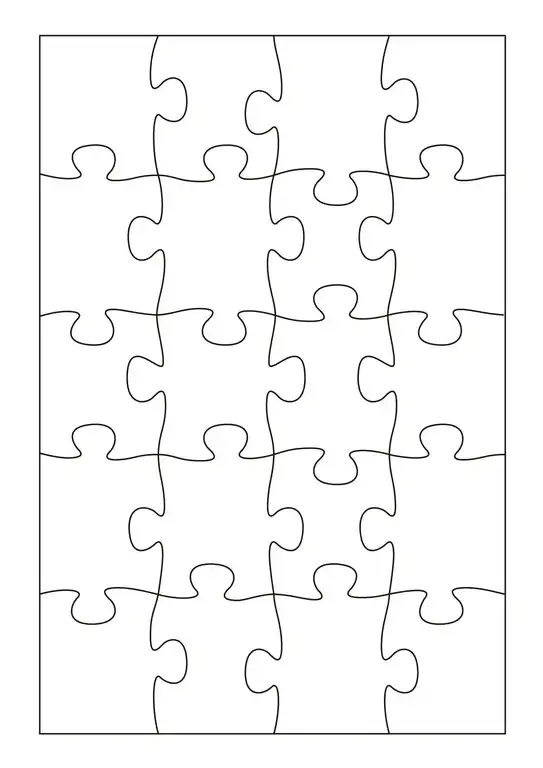 Free Puzzle Piece Templates 03