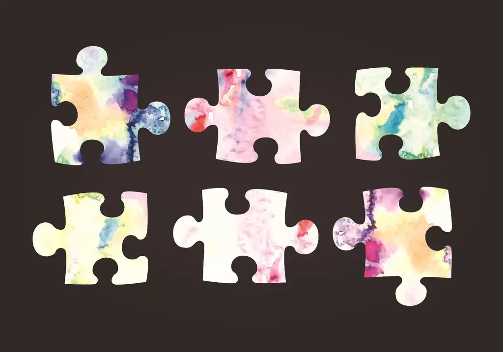 Free Puzzle Piece Templates 05