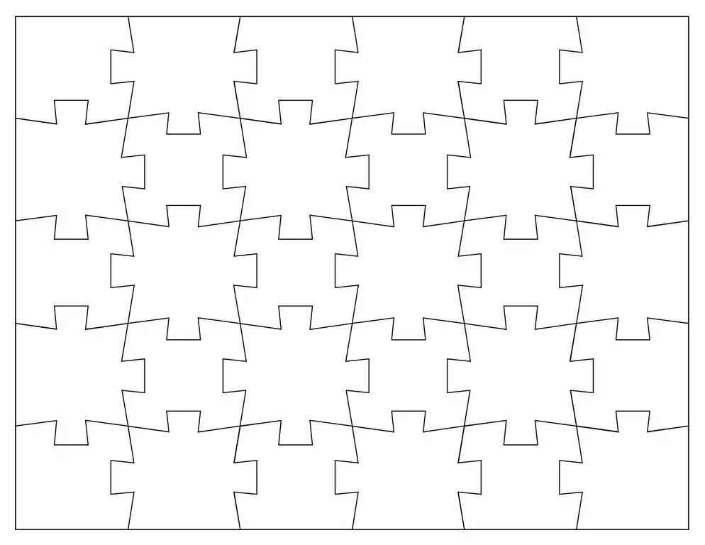 Free Puzzle Piece Templates 11