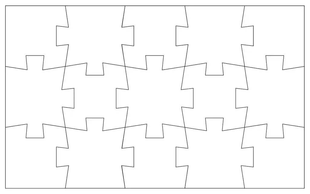 Free Puzzle Piece Templates 12