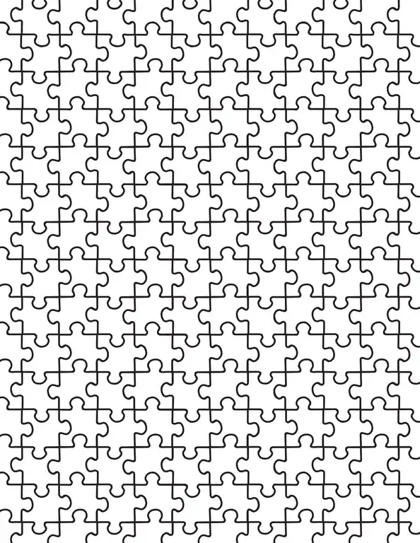 Free Puzzle Piece Templates 15