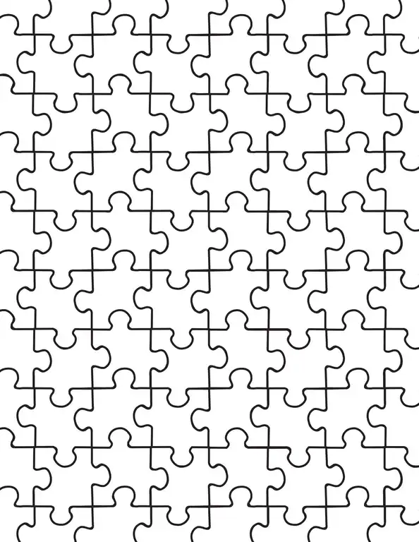 Free Puzzle Piece Templates 16