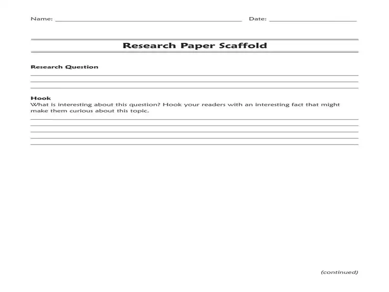 Research Proposal Template Word 10