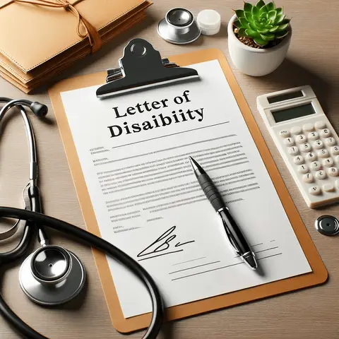 Who Needs a Letter of Disability From Doctor
