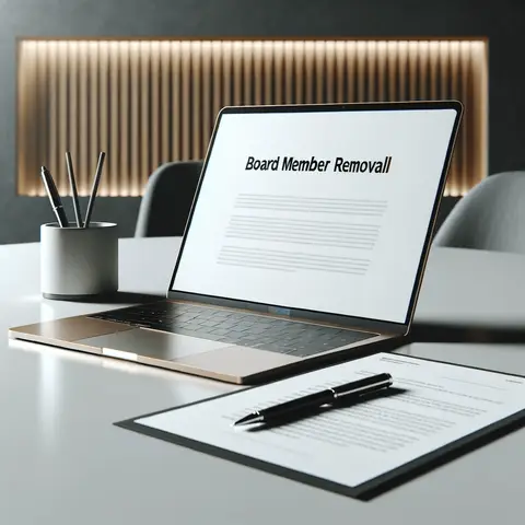 Why Use a Letter to Remove a Board Member