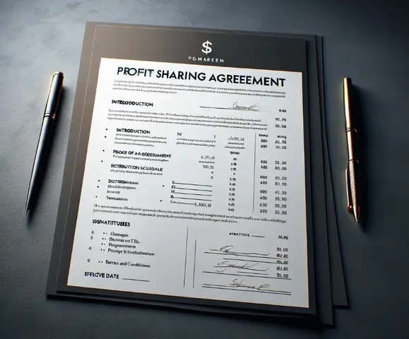 The Structure of a Profit Sharing Agreement  Example