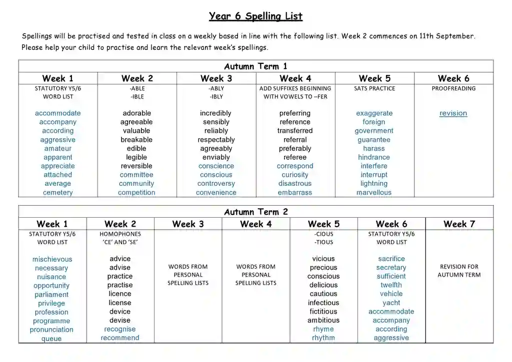 Free Printable Blank Spelling Test Templates 31