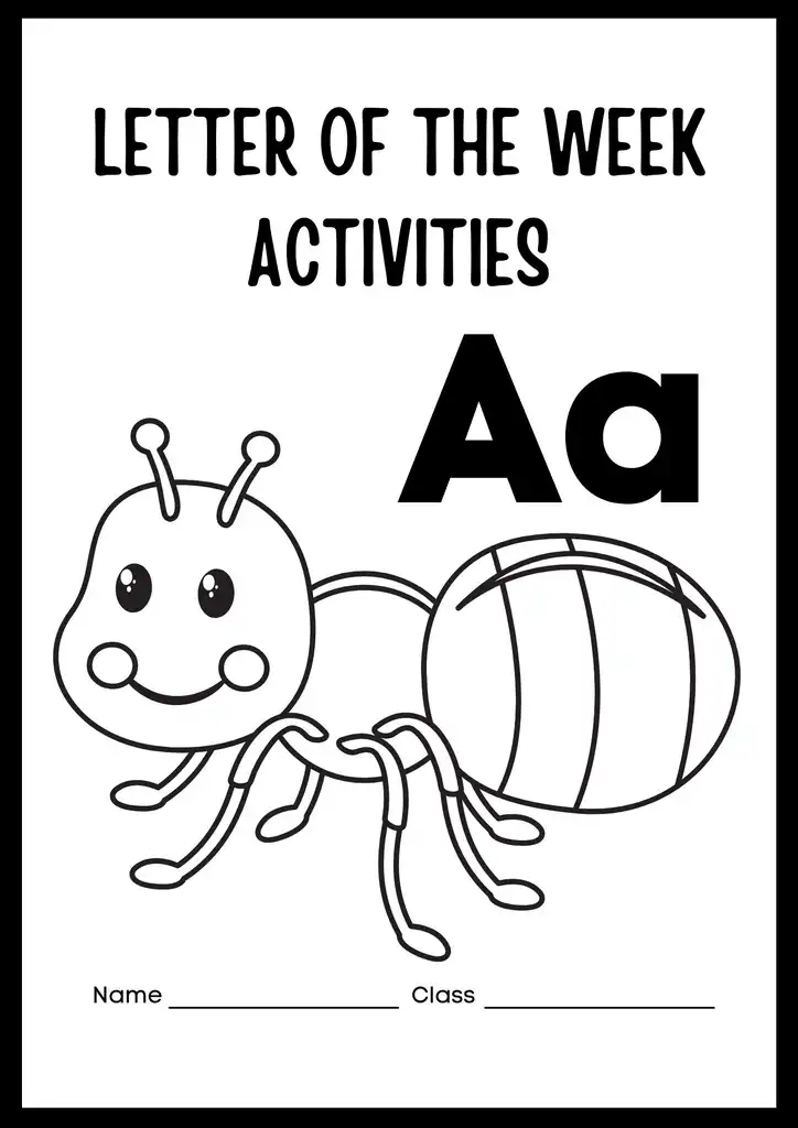 Free Printable Letter A Worksheets 02