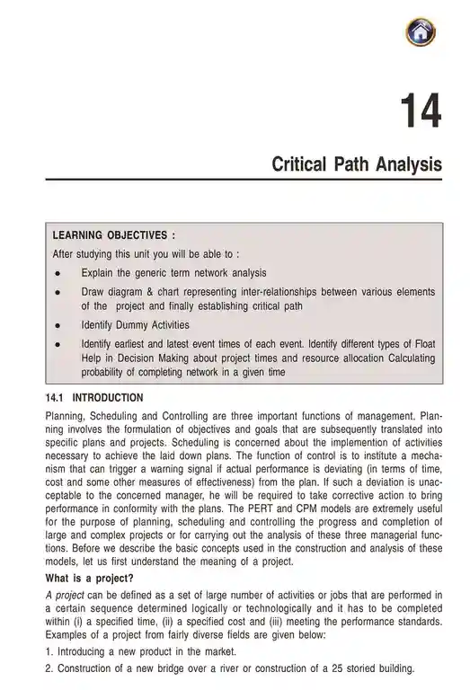 Simple Critical Path Template 16