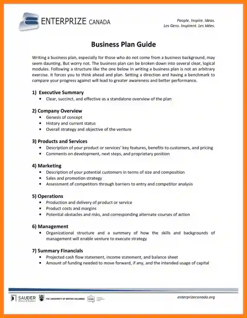 Simple Food Truck Business Plan Example