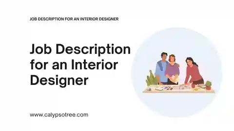 Job Description for an Interior Designer Visual Charts Presentation