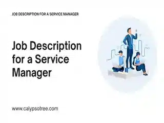 Job Description for a Service Manager Presentation