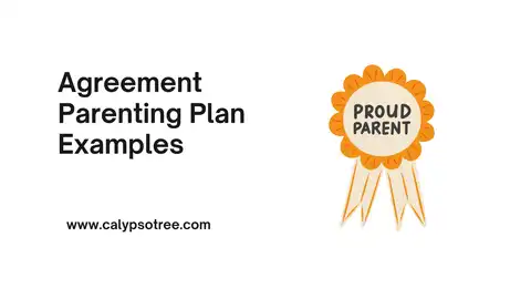 Agreement Parenting Plan Examples Presentation