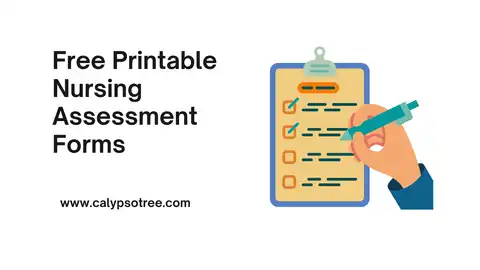 Free Printable Nursing Assessment Forms Visual Presentation