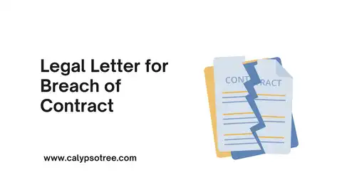 Legal letter for breach of contract presentation